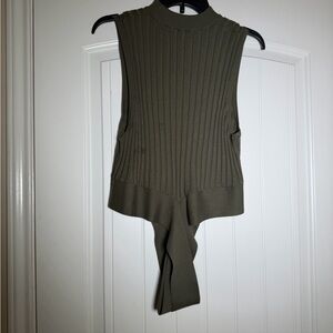 Fashion to Figure Olive Crop Top